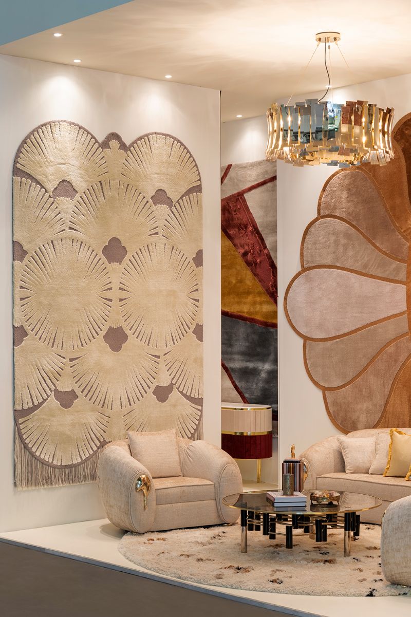 Milan Design Week: A Guide, Isaloni stand at Rug Society.
