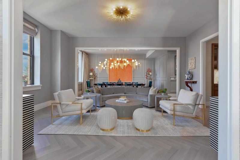 Moniomi Design combined the geometric designs and vivid hues of the American Art Deco era with the contemporary textiles and materials of our day to preserve its history.