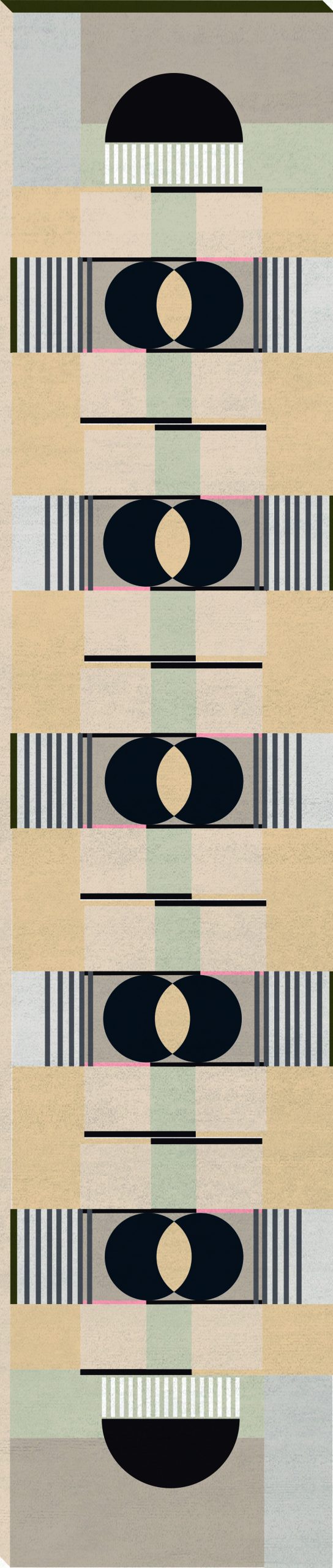 modern contemporary geometric runner rug for hallway with neutral colors. Hallway Runner Rug Ideas
