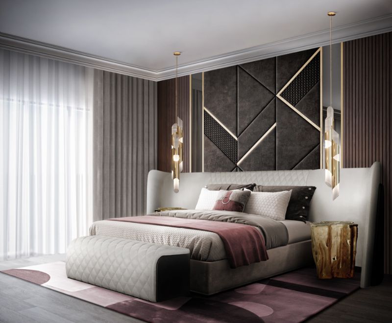 bedroom neutral area rugs with gray joh rug with a geometric design.