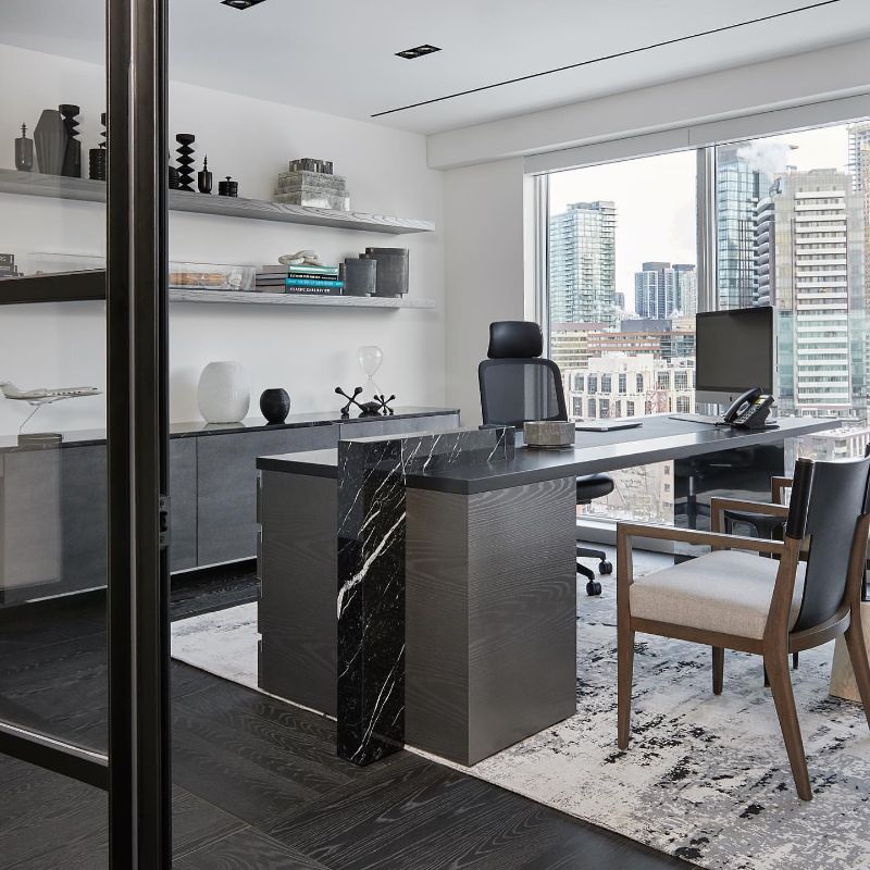 Maxine Tissenbaum And The Art of Bespoke Interior Designs. home office decor