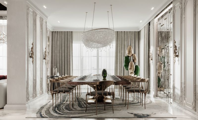 Luxurious Contemporary Interior Designs By Noha Khaled From Hany Saad