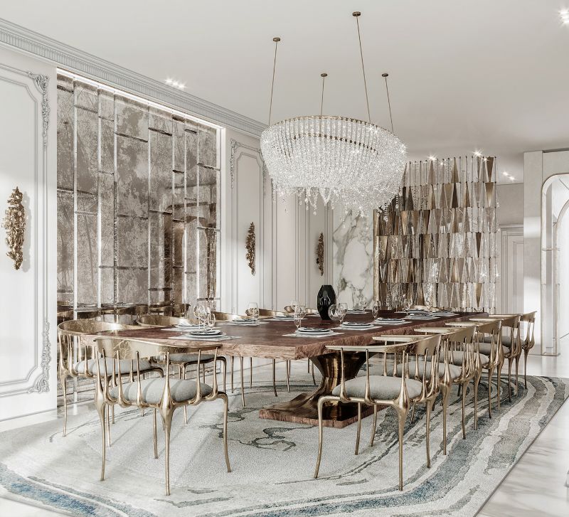 Luxurious Contemporary Interior Designs By Noha Khaled From Hany Saad