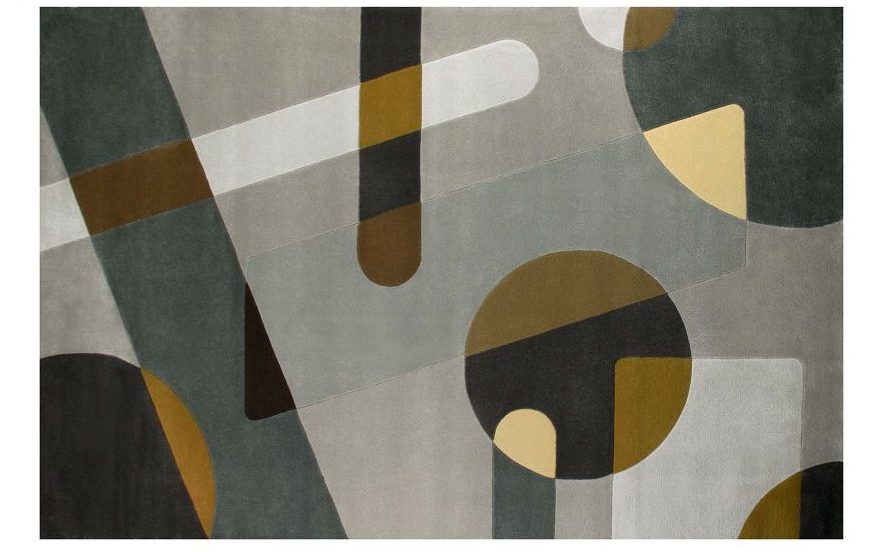 A New Luxury Way Of Life With Elicyon
geoemtric modern rug with gray and brown hues