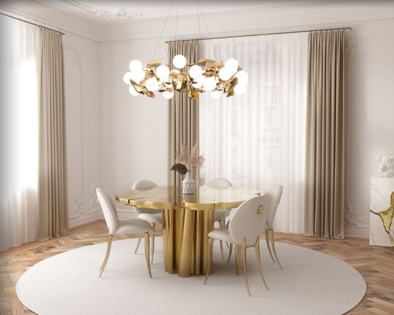 The Best Round Dining Table Sets To Pair With A Round Rug.