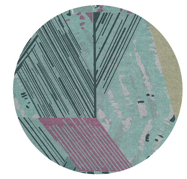gray and gold area rug with elegant design. The Best Round Dining Table Sets To Pair With A Round Rug