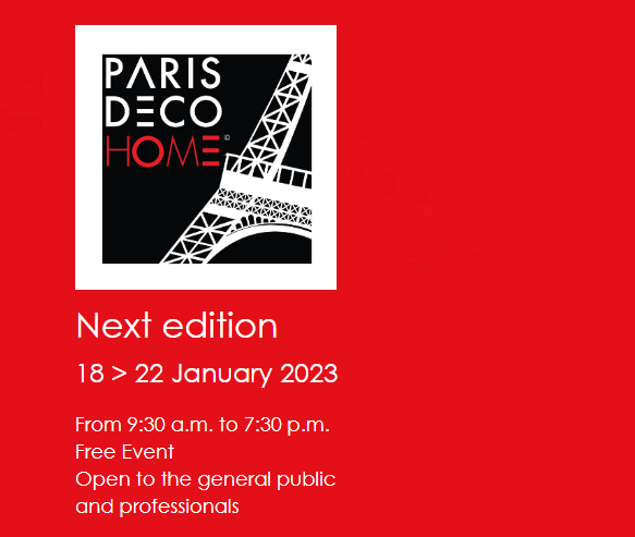 Paris Déco Off 2023 - January 18 and will last until the 22nd, 2023