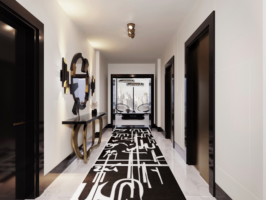 Black And White Rugs For An Elegant Home Decor