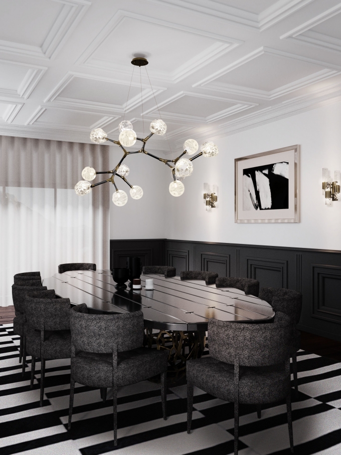 Black And White Rugs For An Elegant Home Decor