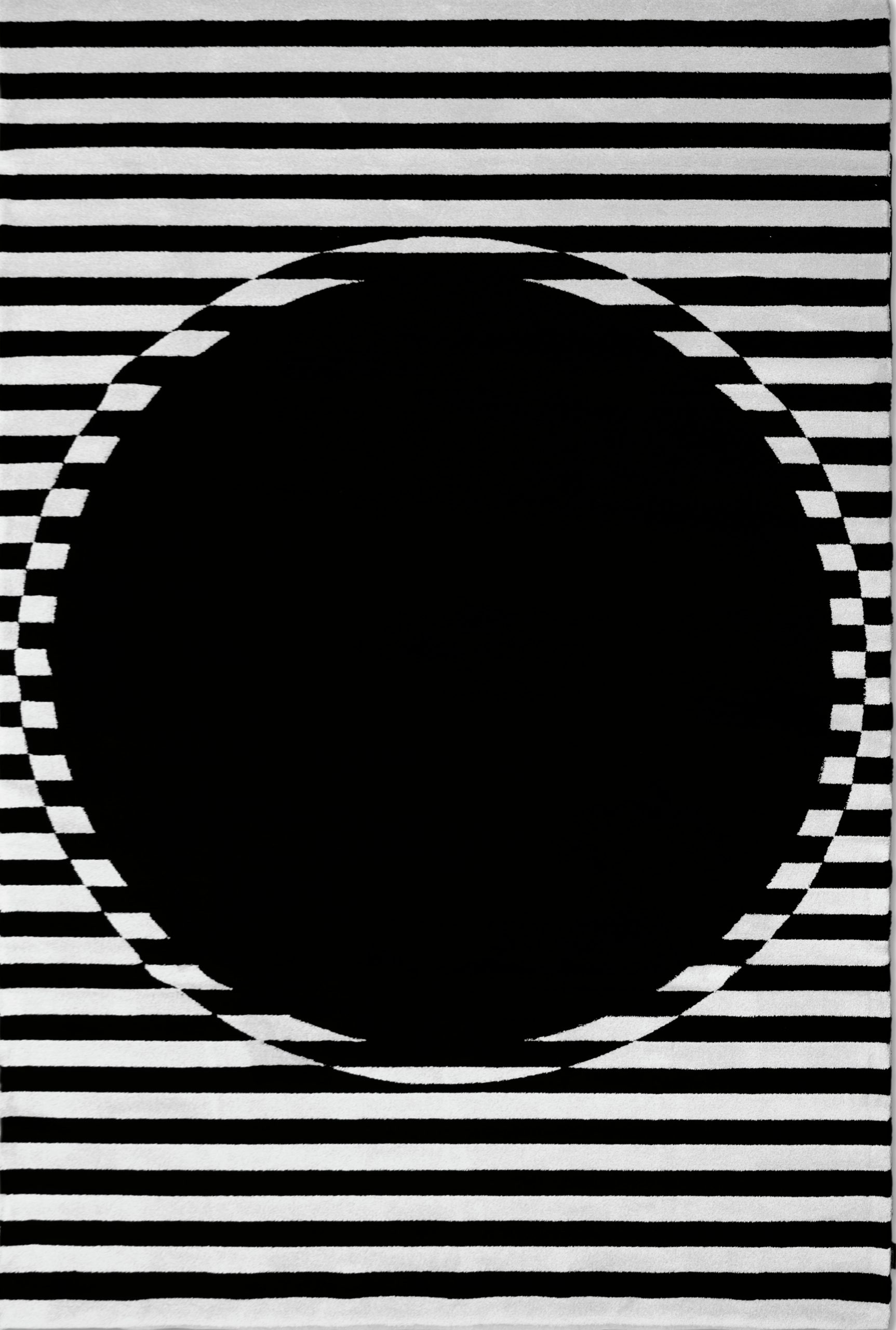 Ocli Rug by Rug'Society - Black And White Rugs For An Elegant Home Decor