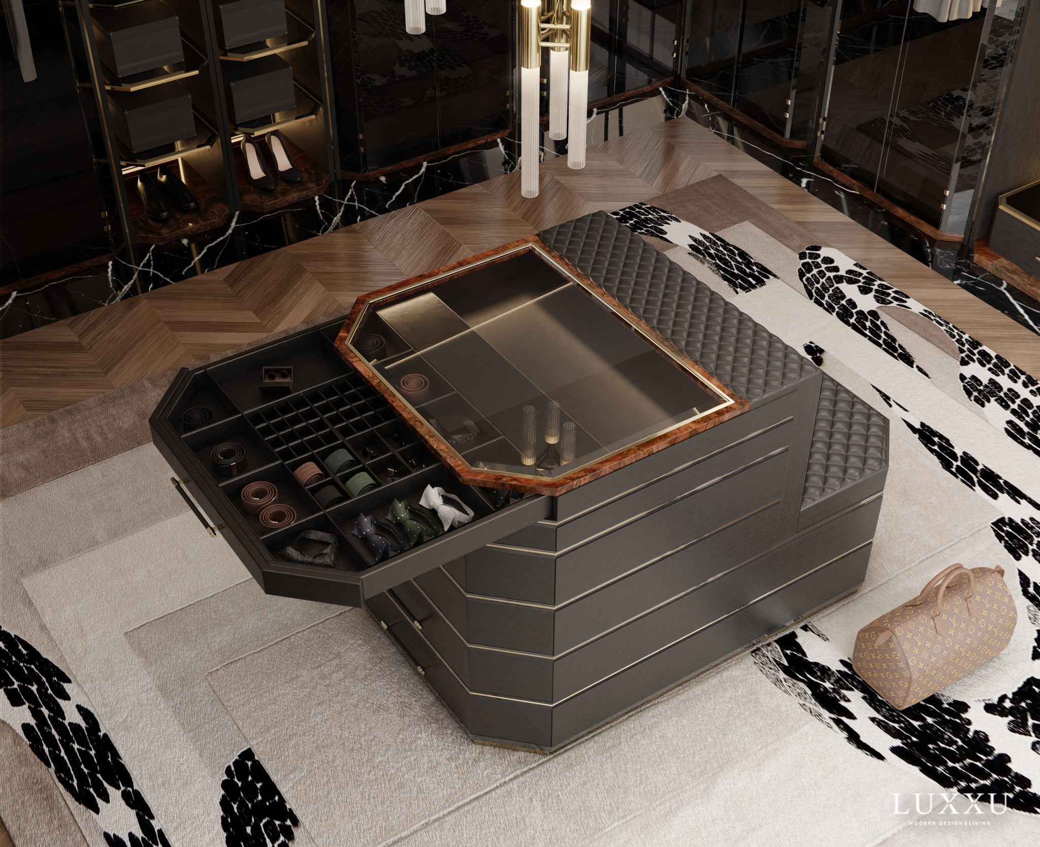 The Allure of Modern Design With Elegant Dressing Room Furniture