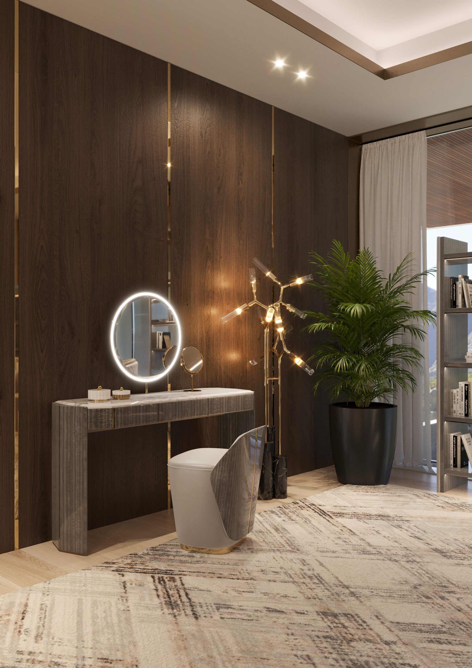 The Allure of Modern Design With Elegant Dressing Room Furniture
