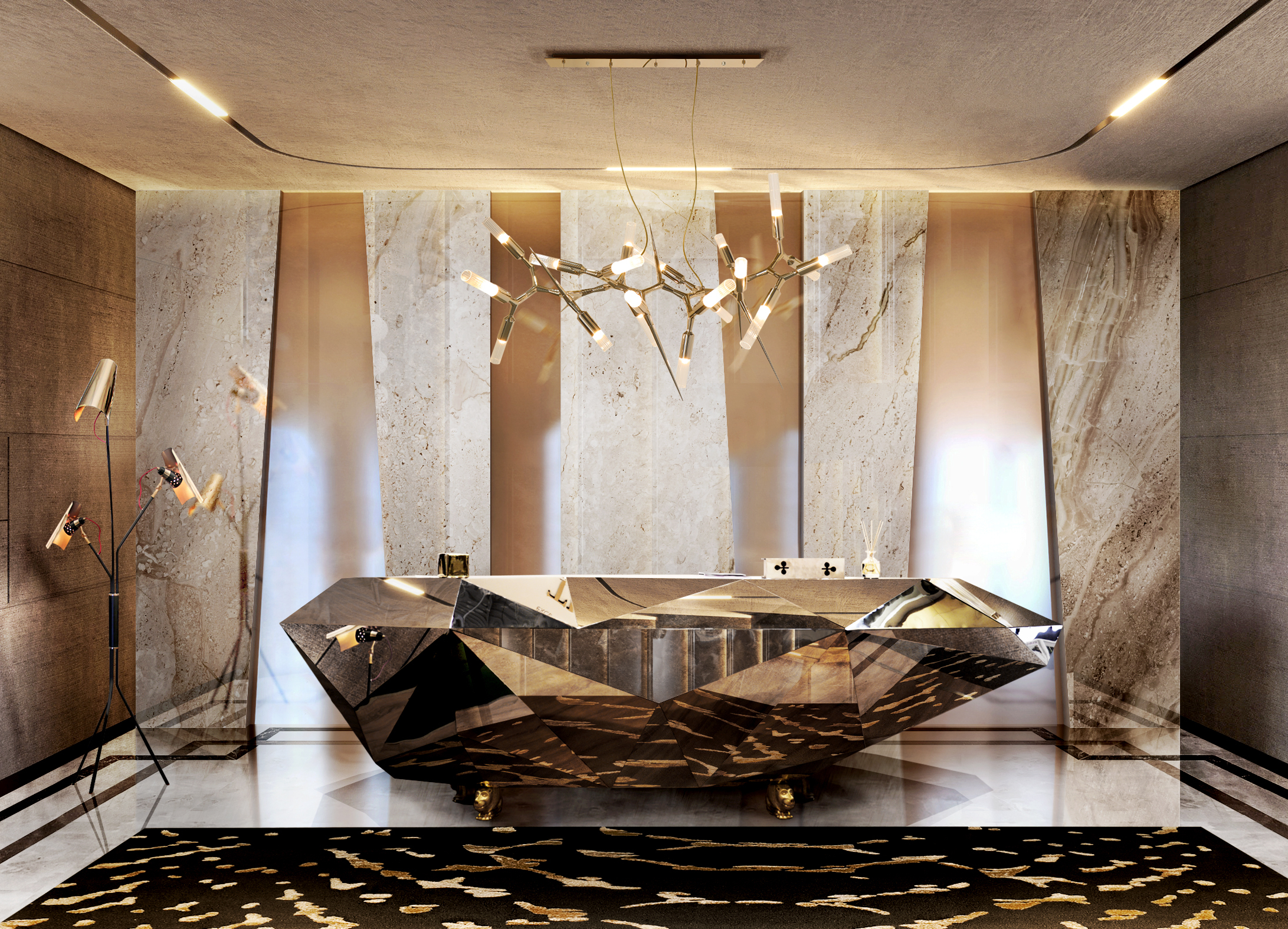 Create a Breathtaking Entryway Design With Modern Rugs