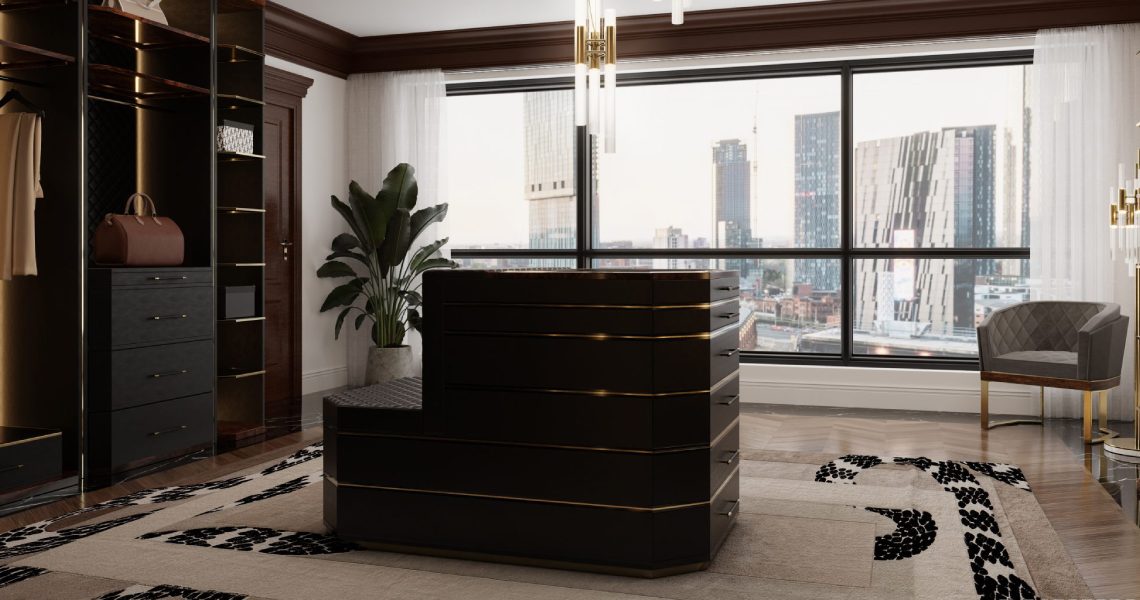 The Allure of Modern Design With Elegant Dressing Room Furniture