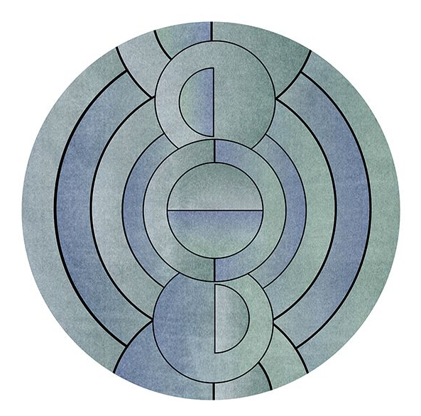 Kleopatra Round Rug - Create a Breathtaking Entryway Design With Modern Rugs