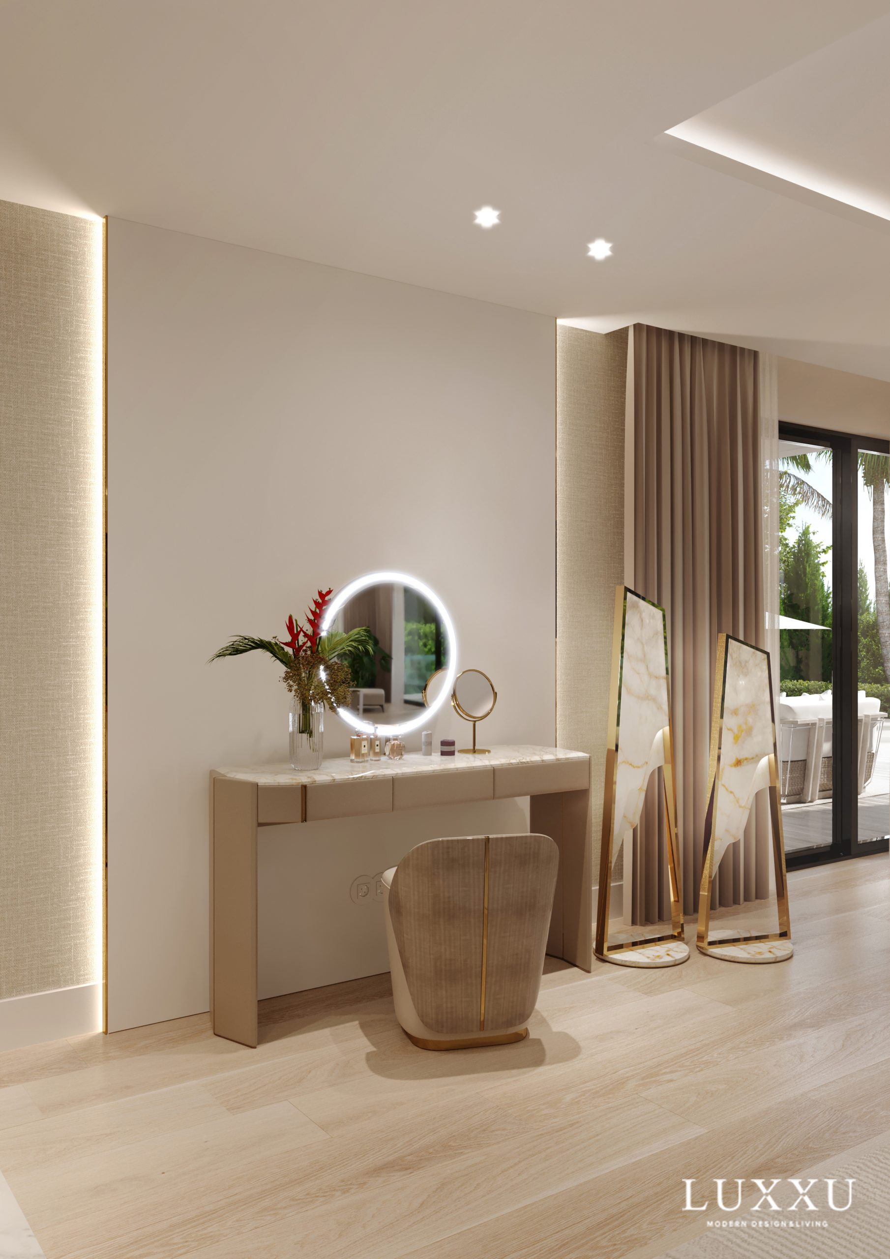 The Allure of Modern Design With Elegant Dressing Room Furniture