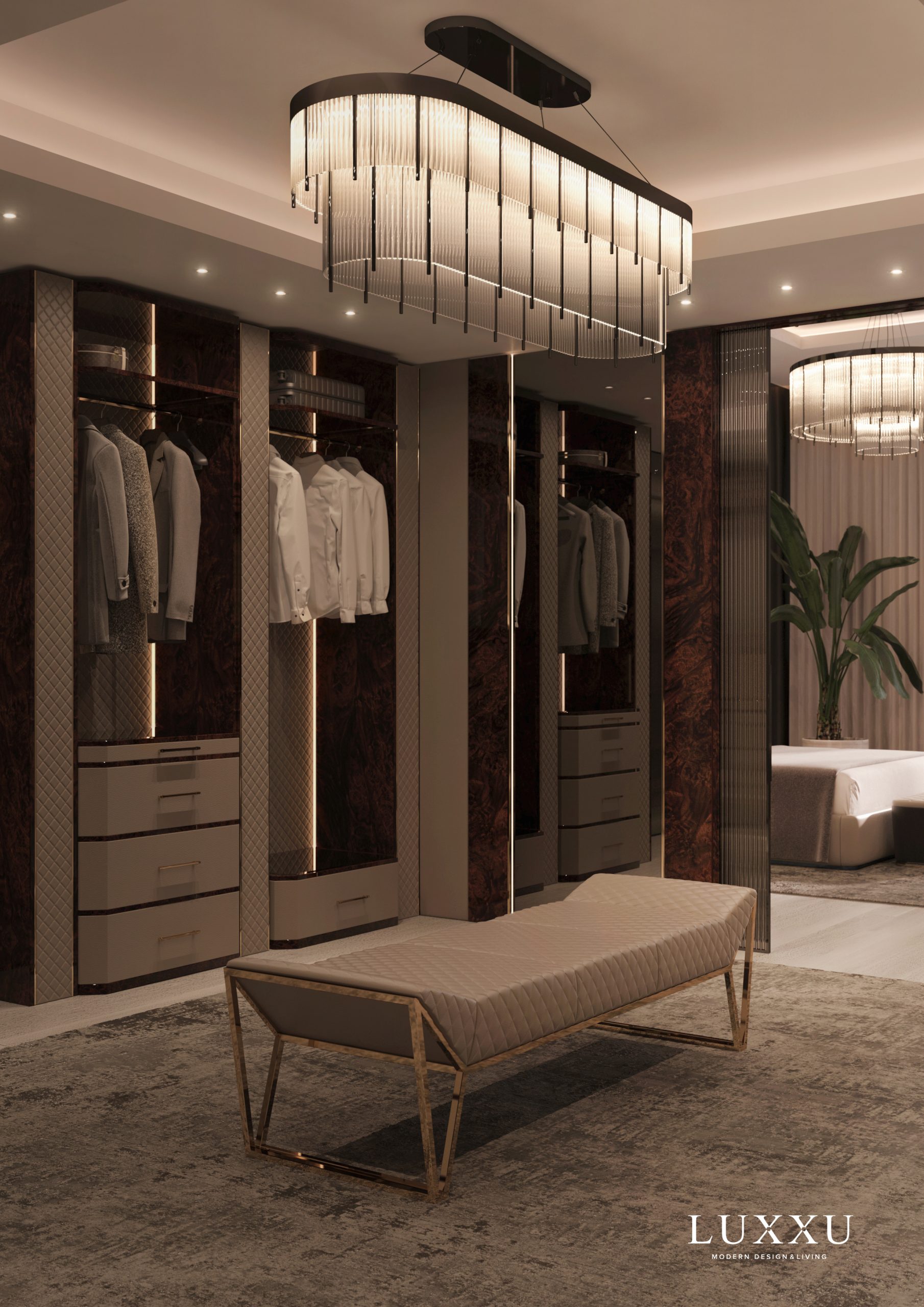 The Allure of Modern Design With Elegant Dressing Room Furniture