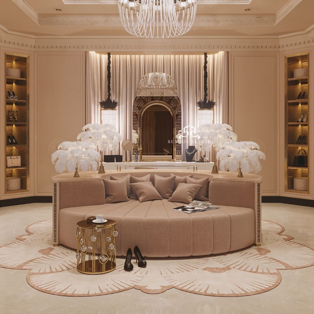 Luxurious closet design - Luxurious Contemporary Design Ideas With Stylish Rugs