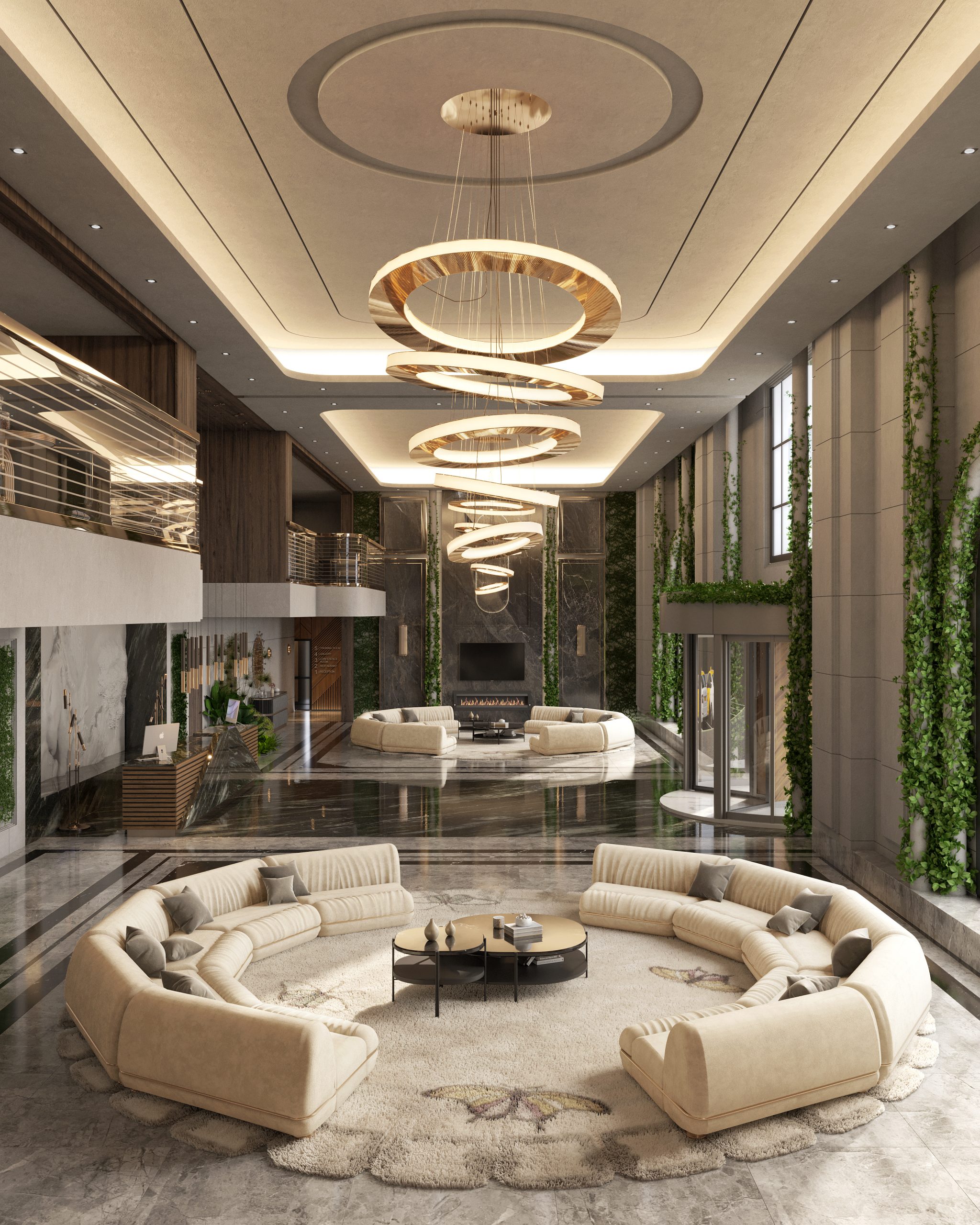 Luxurious Contemporary Design Ideas With Stylish Rugs