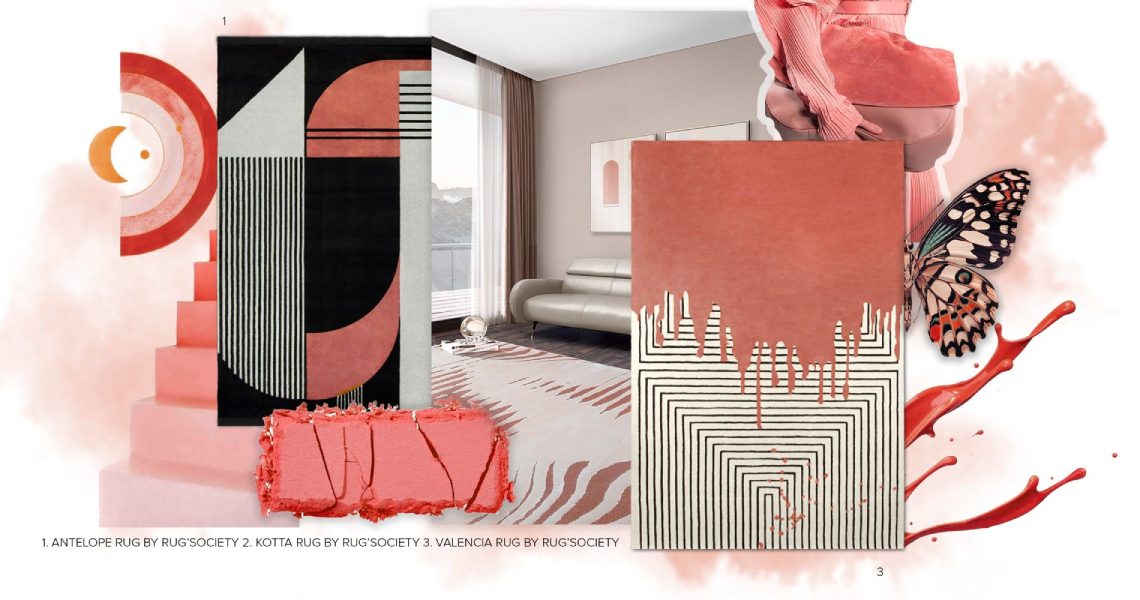 Barbie-Inspired Interiors With Contemporary Rugs
