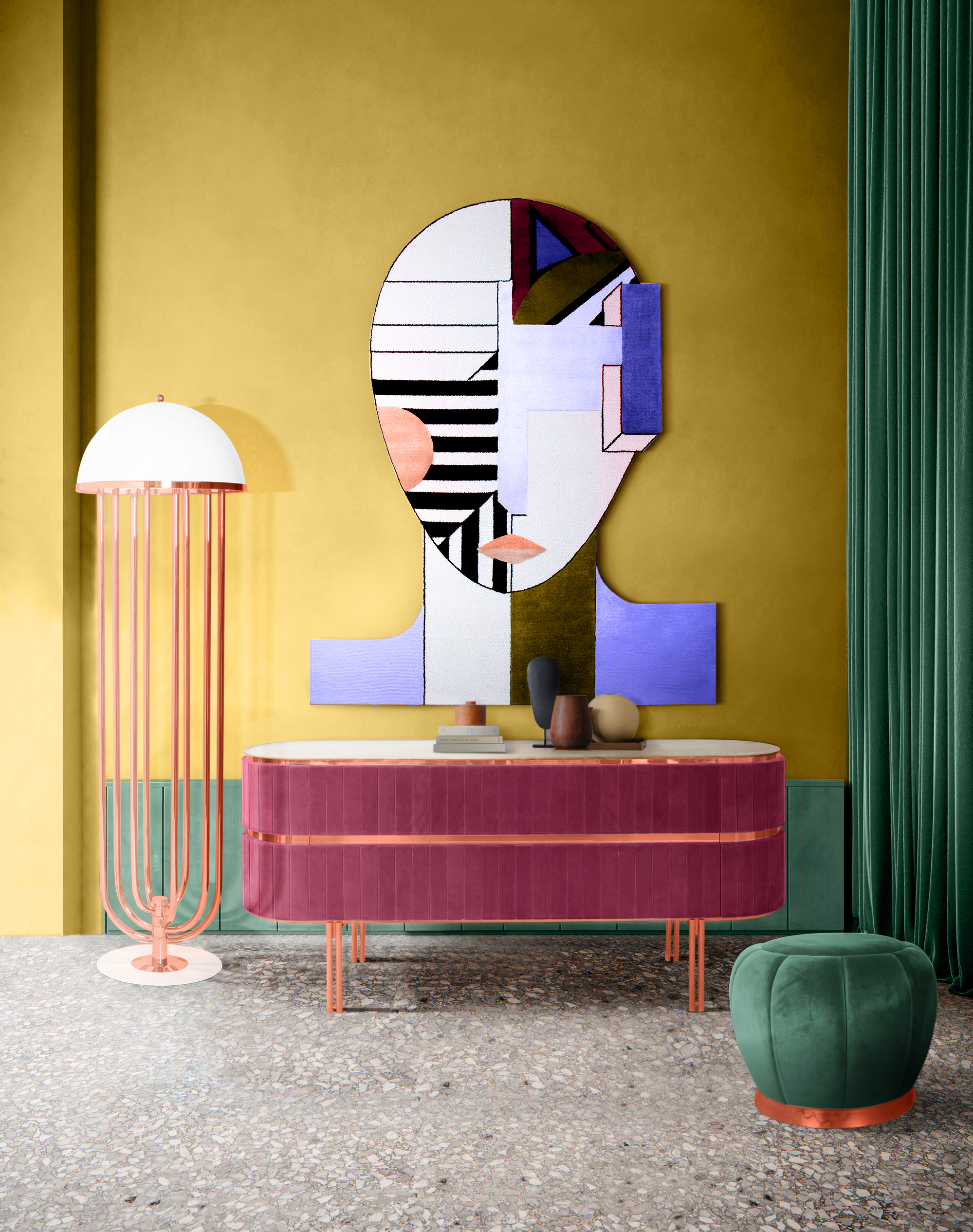Colorful Interior Design Ideas With Modern Rugs You Can't-Miss