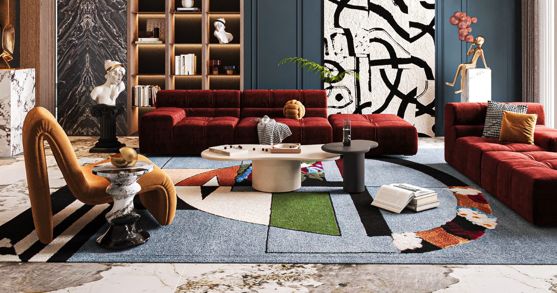 Colorful Interior Design Ideas With Modern Rugs You Can’t-Miss