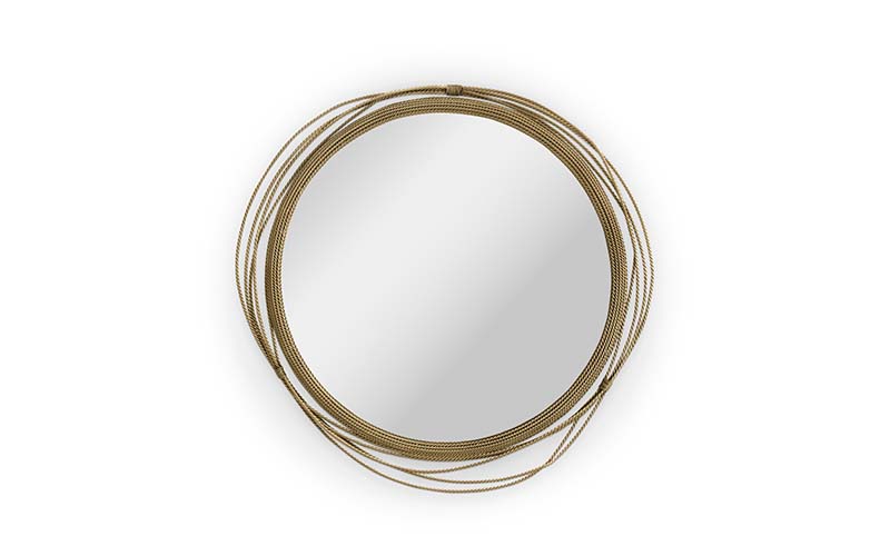 Kayan Mirror - 50 Luxury Entryways To Create a Striking Interior Decor
