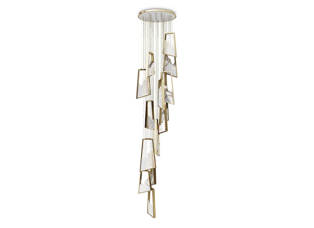 Magna Chandelier - 50 Luxury Entryways To Create a Striking Interior Decor