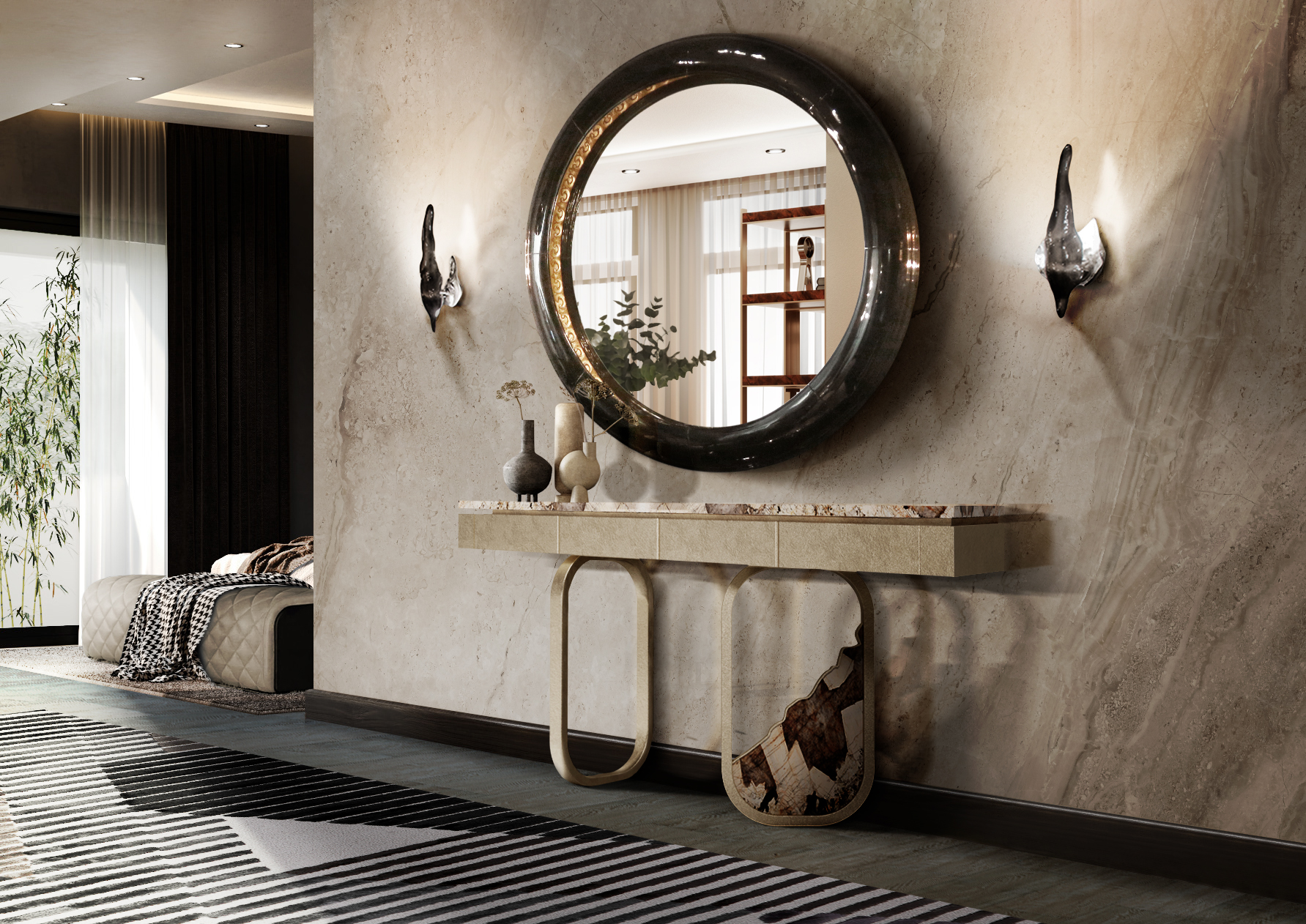 50 Luxury Entryways To Create a Striking Interior Decor