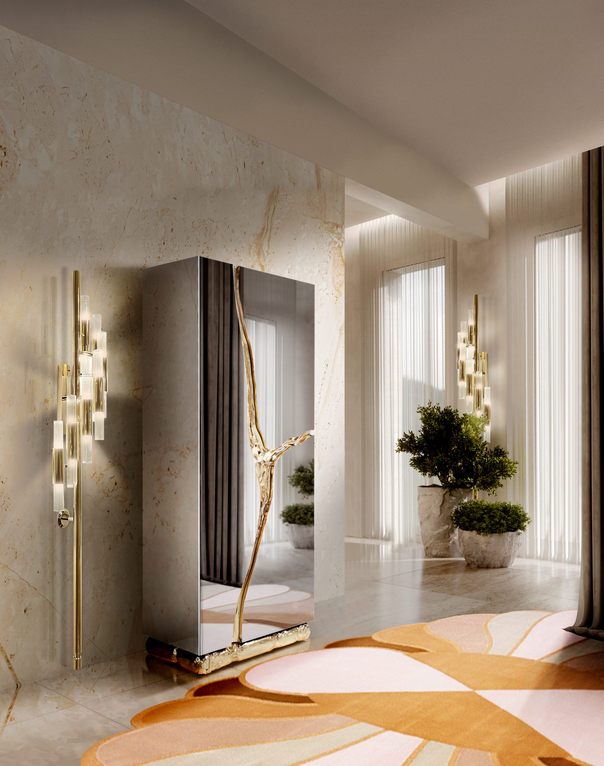 50 Luxury Entryways To Create a Striking Interior Decor