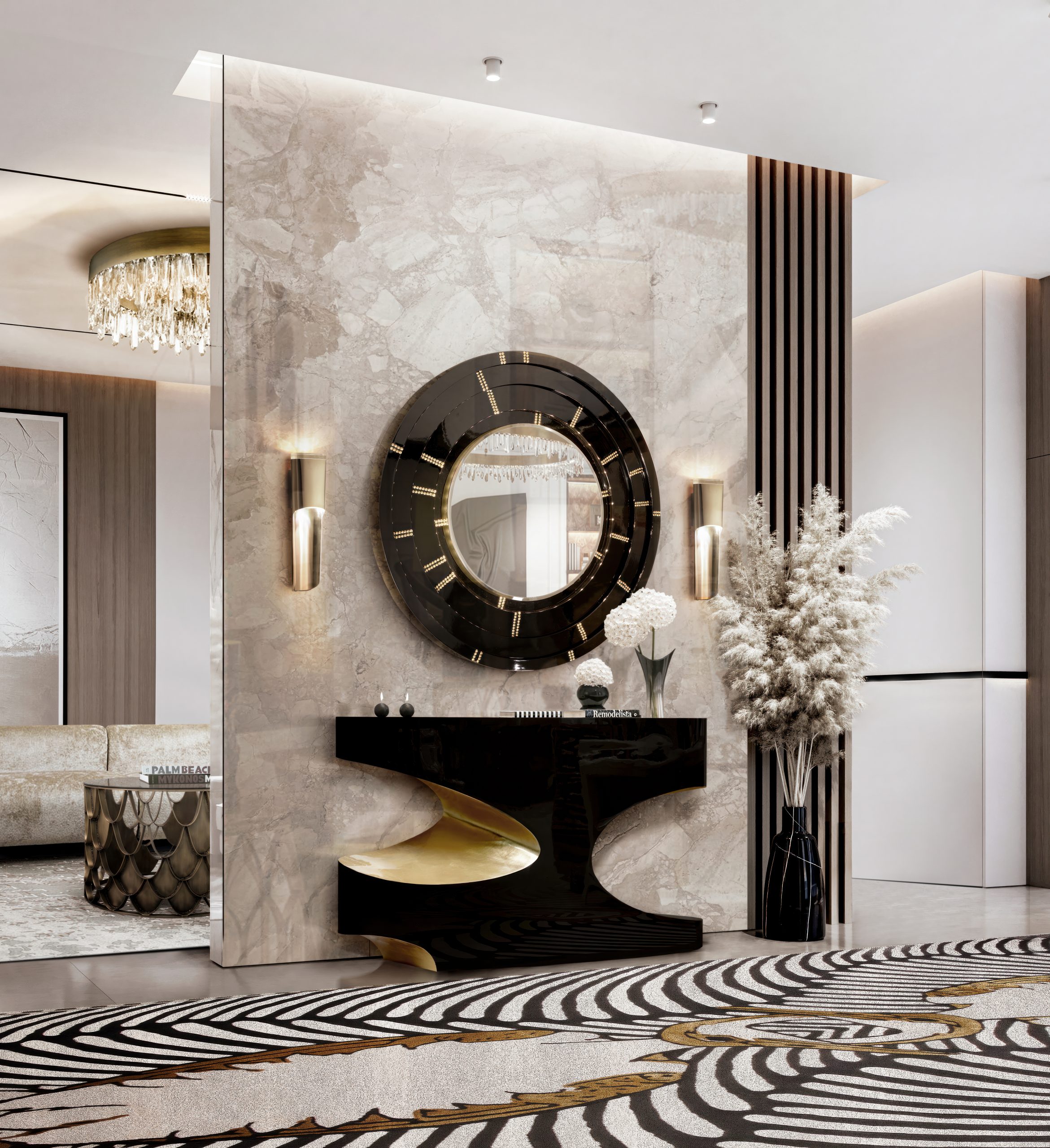 50 Luxury Entryways To Create a Striking Interior Decor