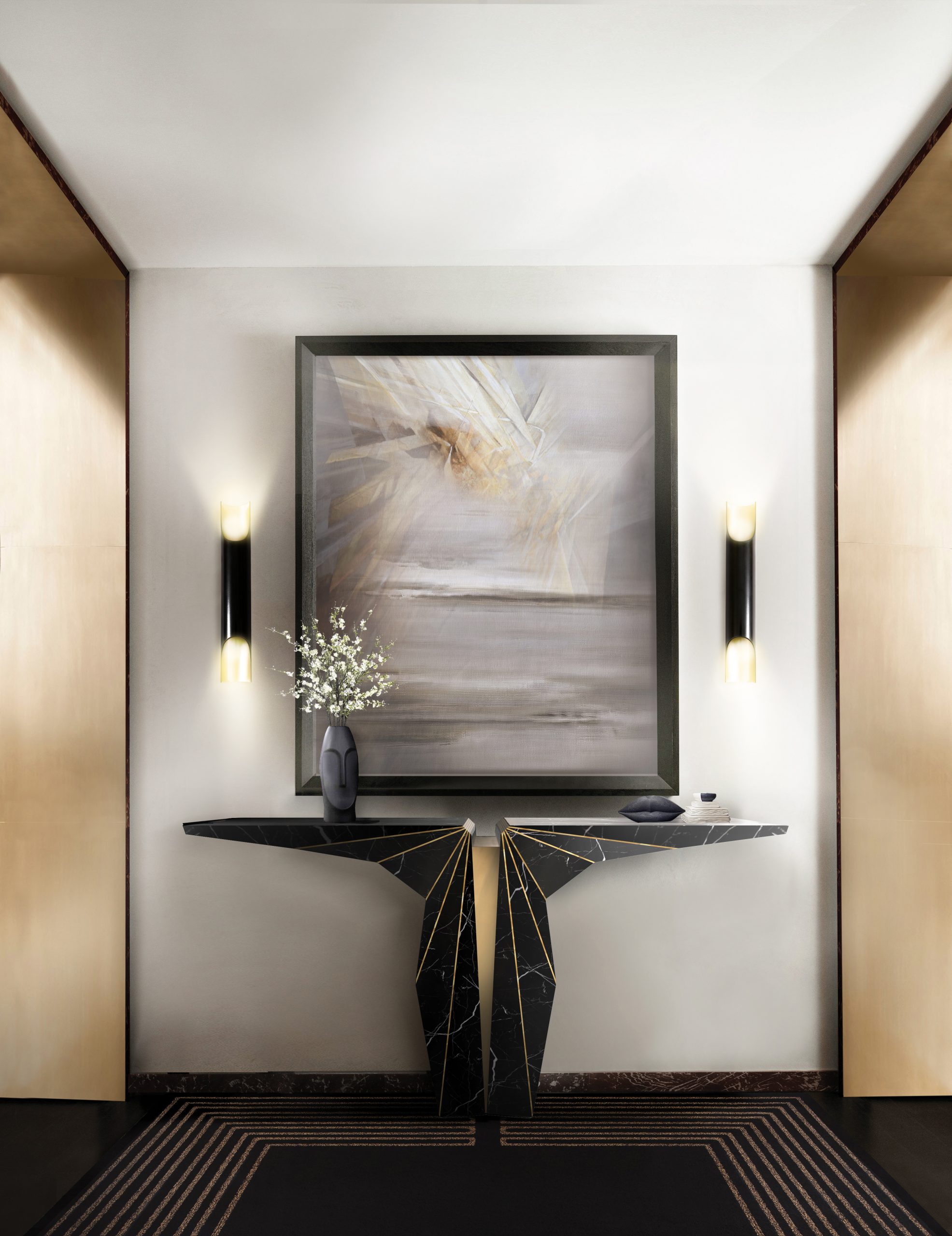 50 Luxury Entryways To Create a Striking Interior Decor