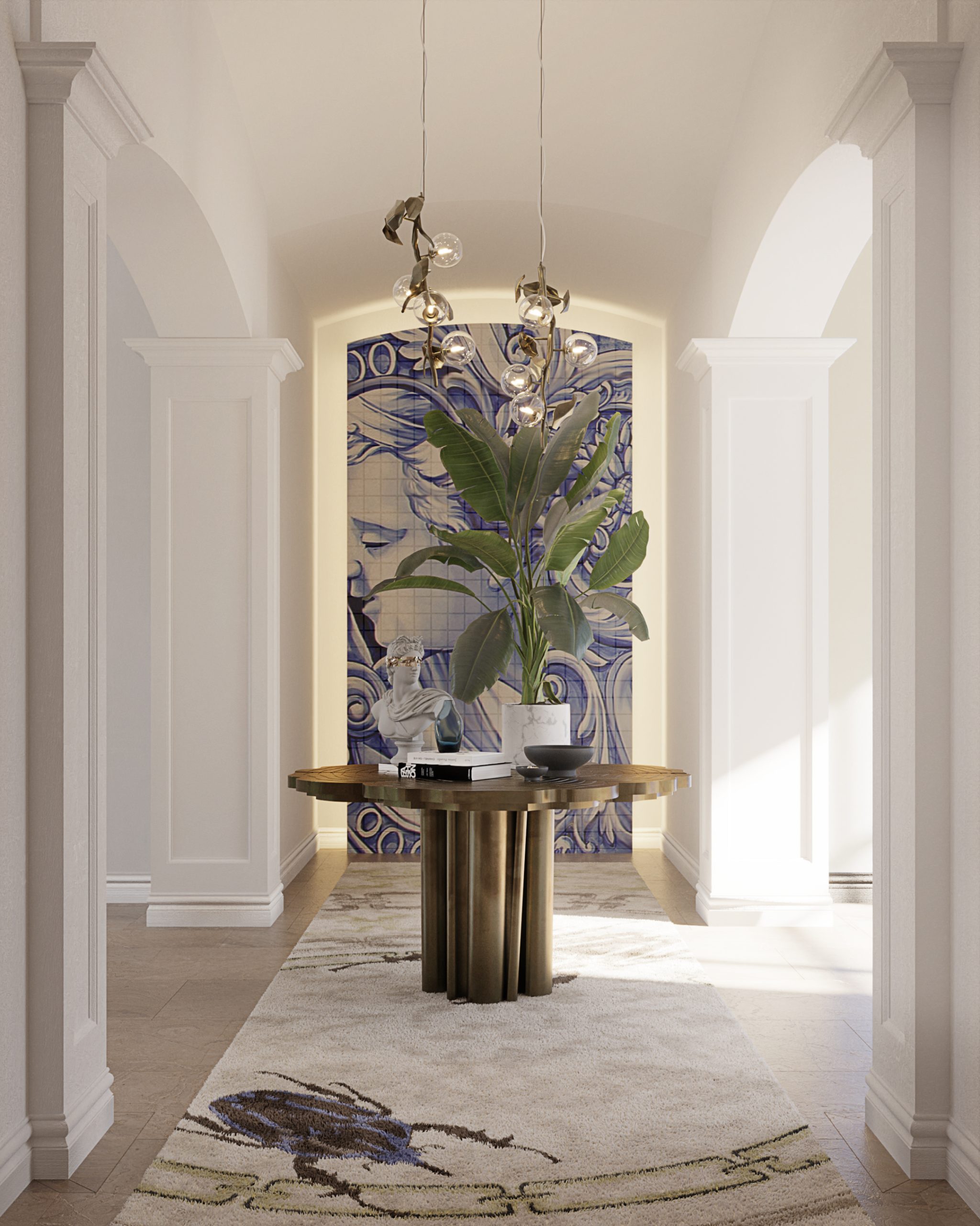 50 Luxury Entryways To Create a Striking Interior Decor