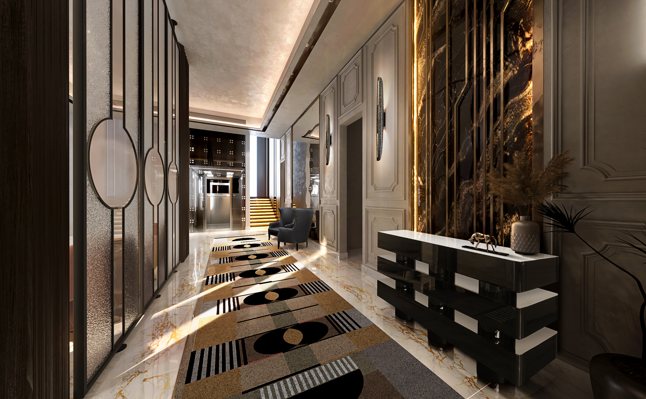 50 Luxury Entryways To Create a Striking Interior Decor