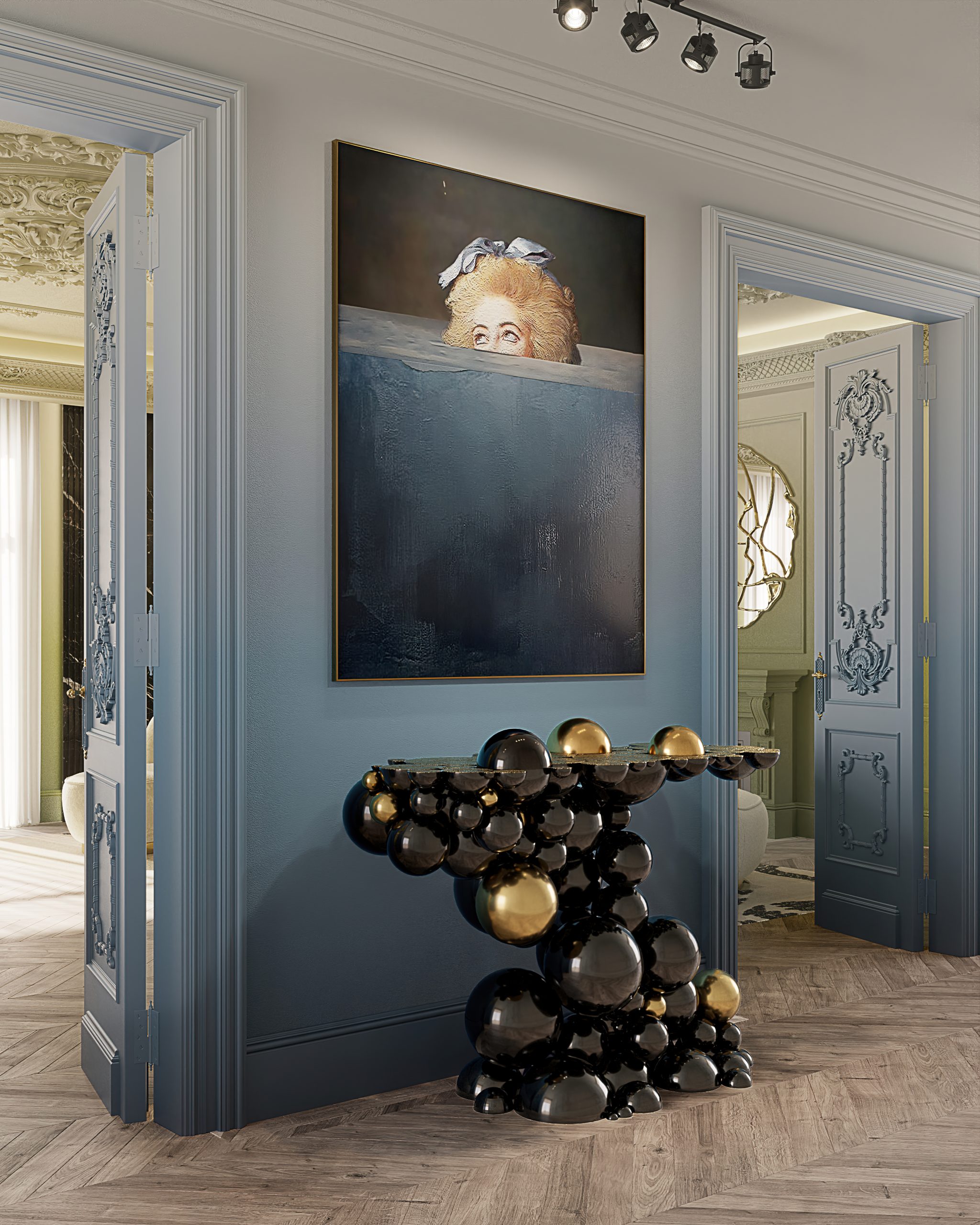 50 Luxury Entryways To Create a Striking Interior Decor
