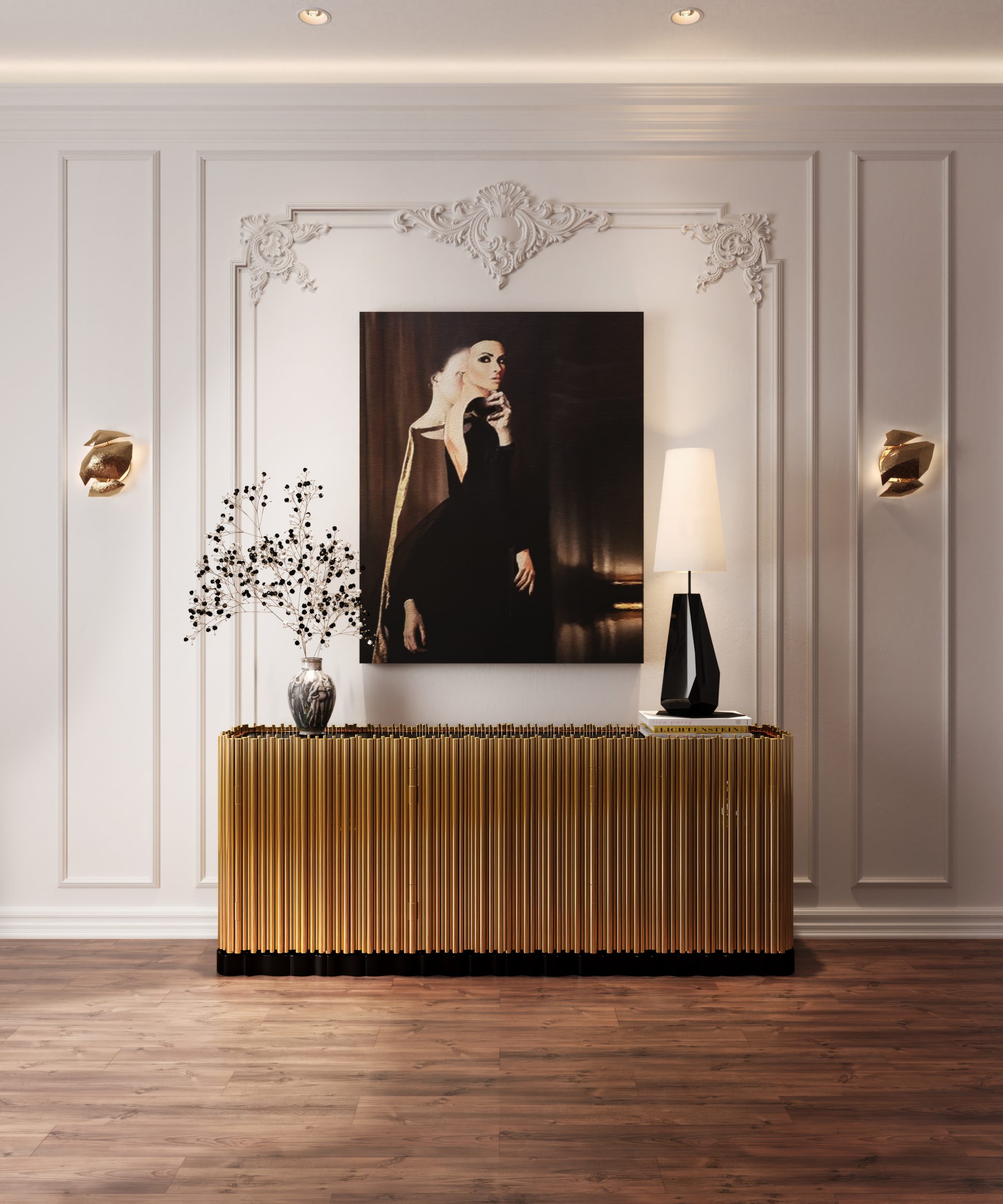 50 Luxury Entryways To Create a Striking Interior Decor