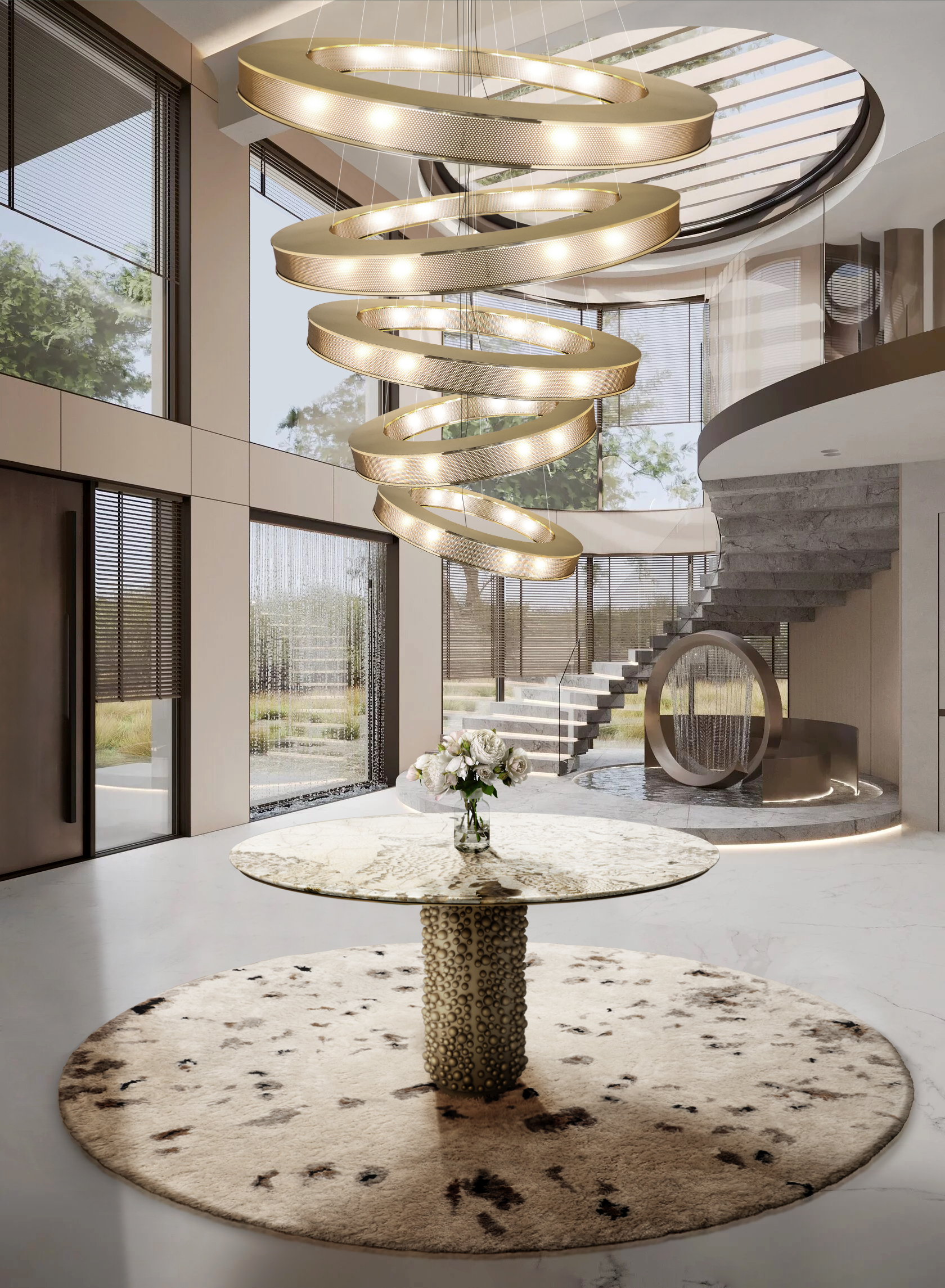 50 Luxury Entryways To Create a Striking Interior Decor