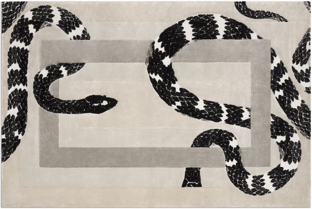 Imperial Snake Rug - Modern Office Design: Trendy and Unique Rugs