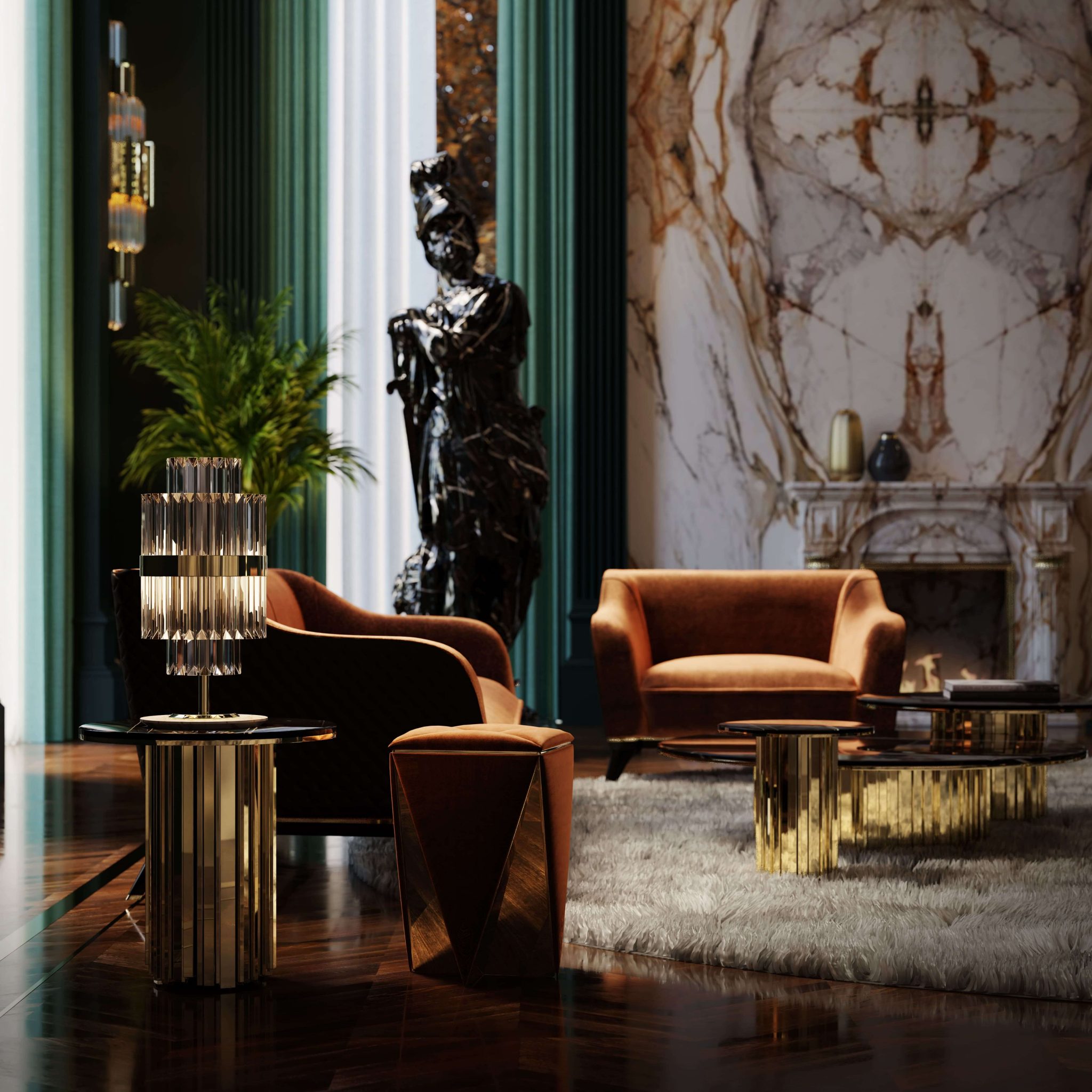 A Collection Of 50 Luxury Side Tables: Elegance, Opulence & Uniqueness