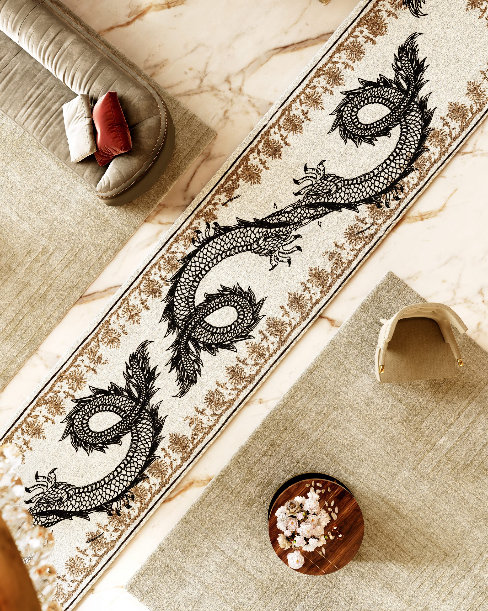 The Charm of Luxurious Hotel Lobbies With Rug'Society and BRABBU