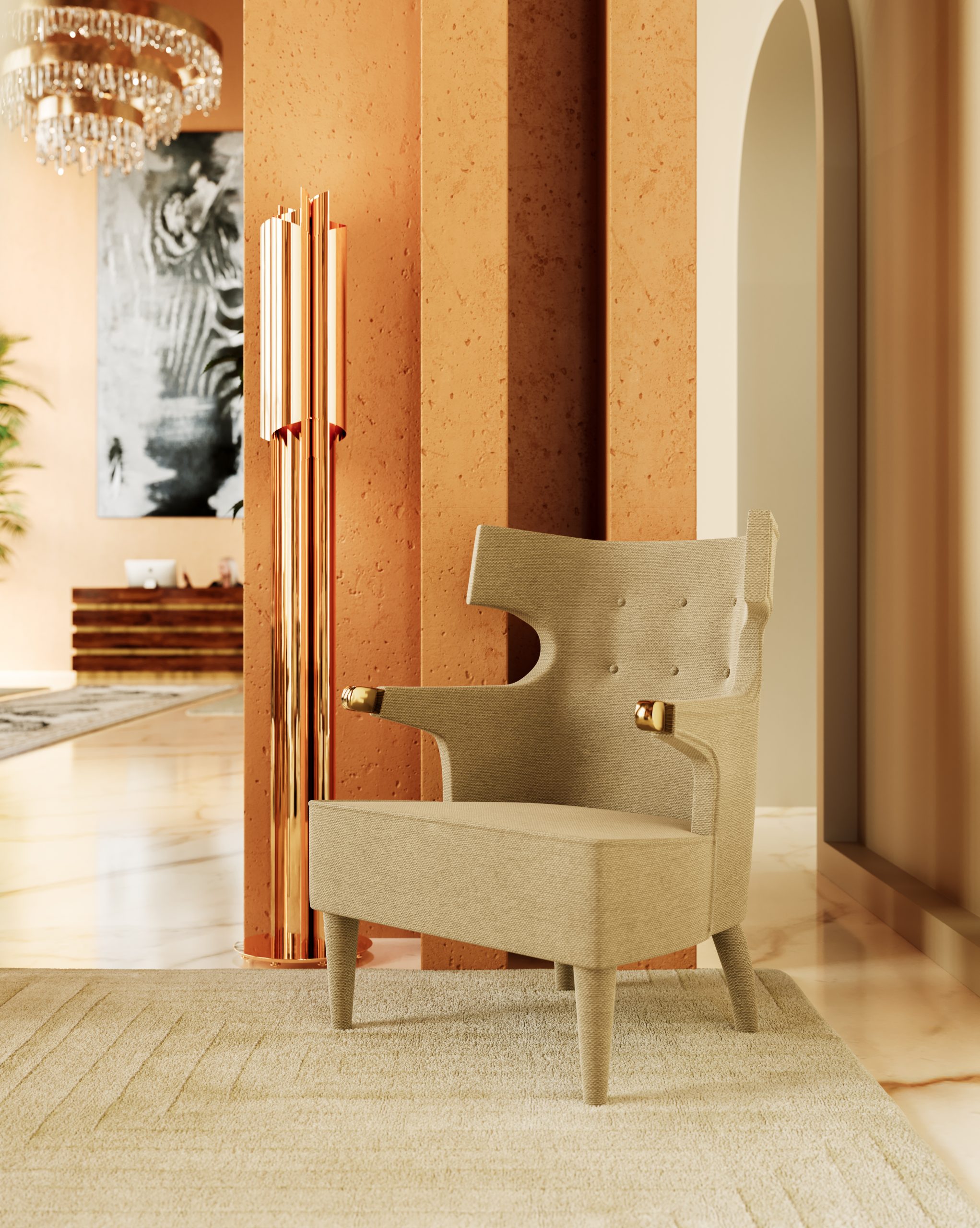 The Charm of Luxurious Hotel Lobbies With Rug'Society and BRABBU