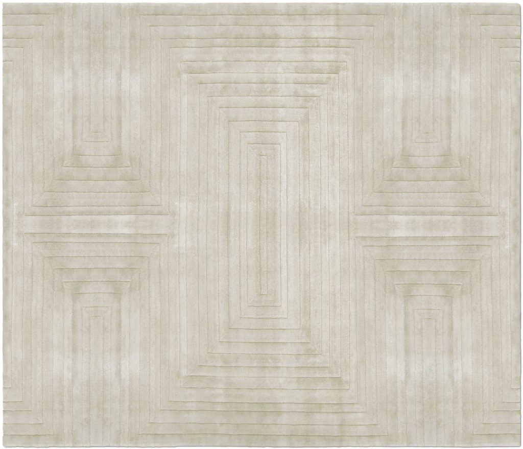 White Garden Rug - The Charm of Luxurious Hotel Lobbies With Rug'Society and BRABBU