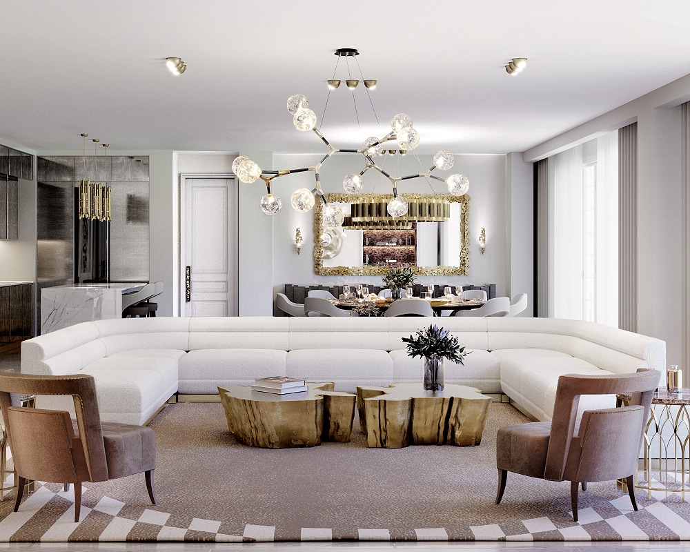 Open Space Design Ideas - Interconnection and Refined Elegance
