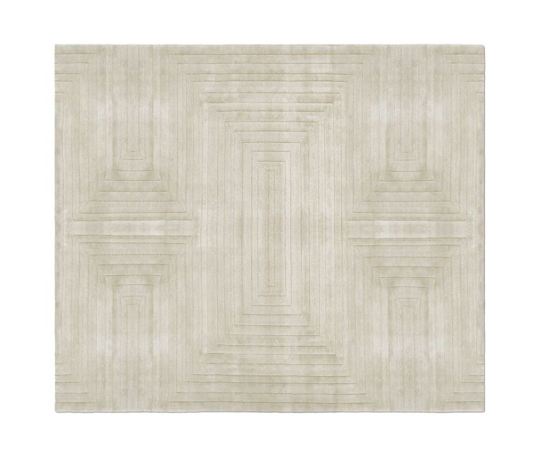 White Garden Rug - Luxury Living Rooms To Inspire You in 2024