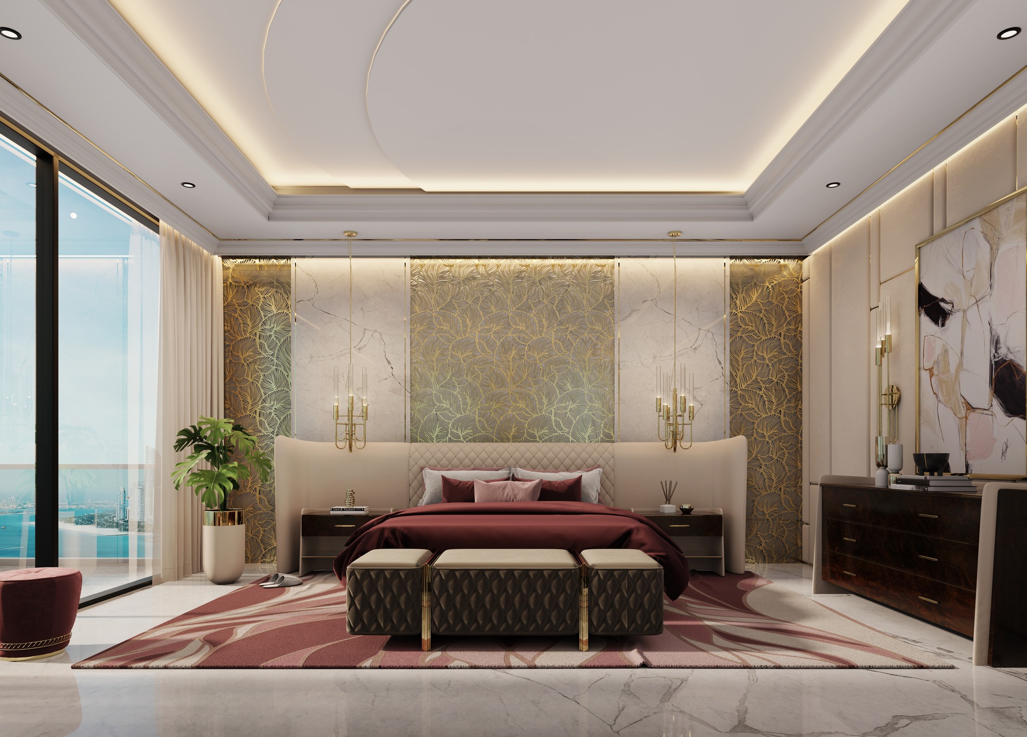 How to Create a Charming and Luxurious Bedroom Design With Unique Rugs