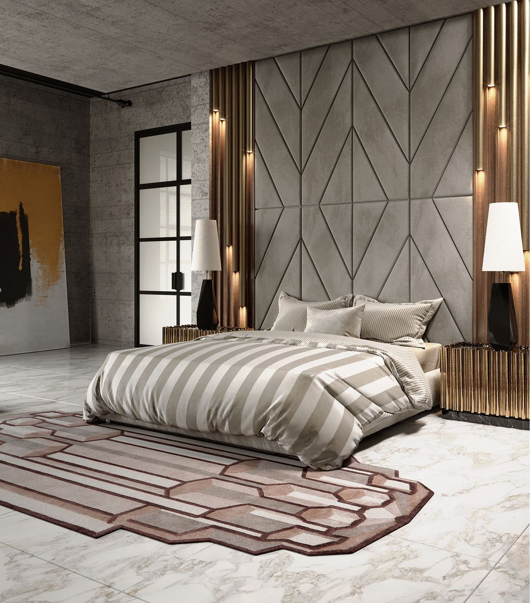How to Create a Charming and Luxurious Bedroom Design With Unique Rugs