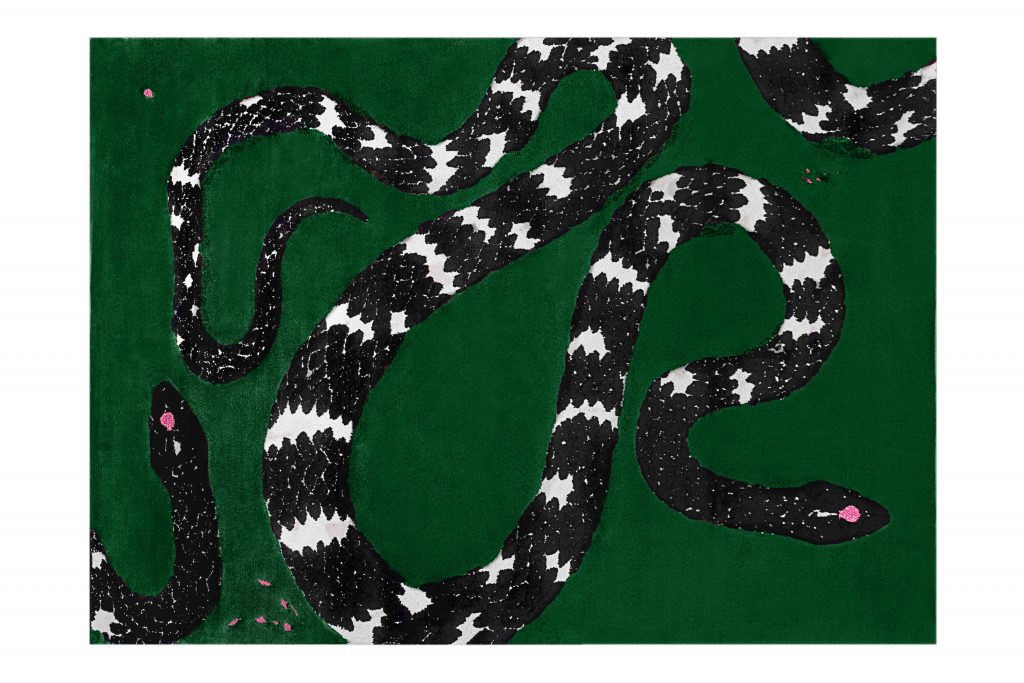 Snake Rug - Domotex Hannover 2024 - The Home Of Flooring