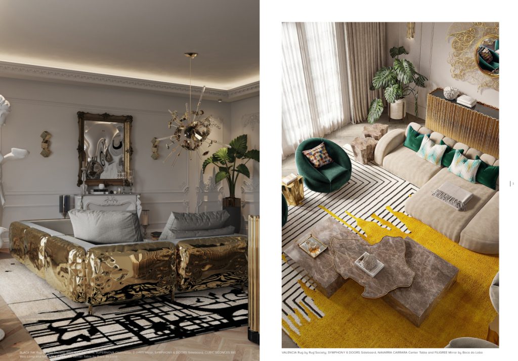Rug'Society and Boca do Lobo: The Ultimate Display of Elegance and Craftsmanship - Elevated Spaces
