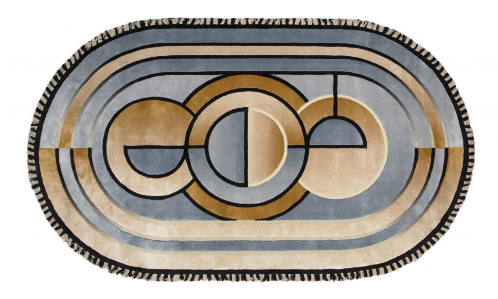Kleopatra Rug - Elevated Spaces Book- Rug'Society and Boca do Lobo: The Ultimate Display of Elegance and Craftsmanship