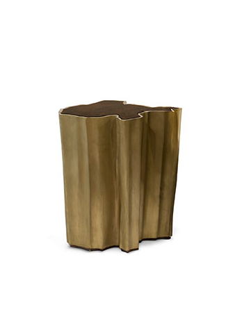 Sequoia side table - Interior Design Trends: Blending Extravagance and Neutral Tones
